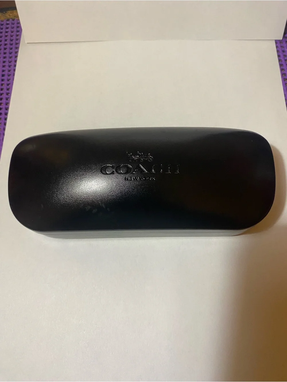 Coach Black Sunglasses Case